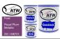 Preview: Ford, Royal Plum Metallic, GS / M6701: 1L Lackdose + 1L Klarlack + 500ml Härter - Set, von ATW Autoteile West.